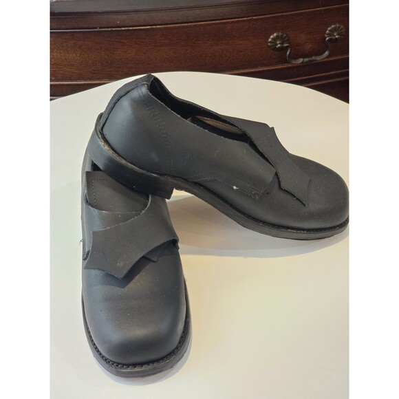 Fugawee Colonial Leather Shoes Historical Reenactment Made USA Size 6.5D main image 5